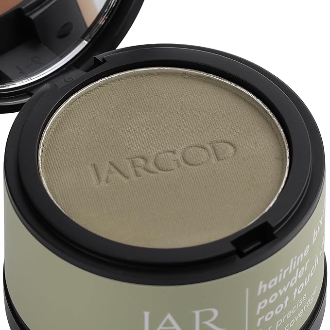 Root touch up powder Hairline Powder for root cover up temporary root concealing powder for Women & Men, for instant gray hair cover up (Medium Blonde, 0.14 Ounce (Pack of 1))