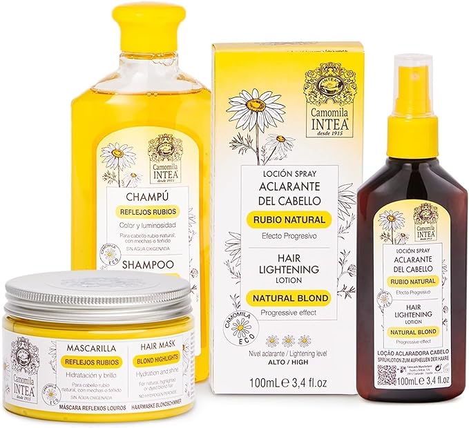 Camomila Intea Hair Lightener - 3-in-1 Kit Natural Blond Kit camomila Intea