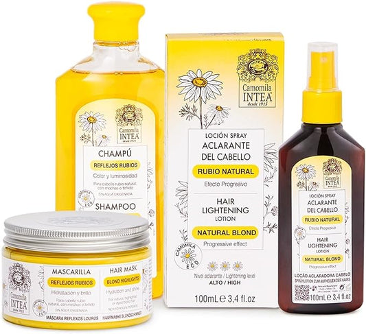 Camomila Intea Hair Lightener - 3-in-1 Kit Natural Blond Kit camomila Intea