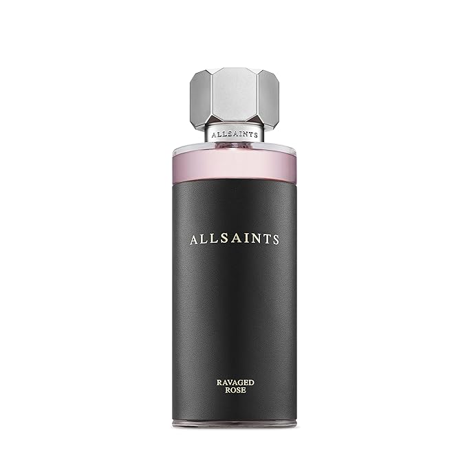 AllSaints Ravaged Rose Eau De Parfum - Floral & Fruity Perfume with Rose Fragrance - Intense Unisex Perfume with Amber & Woods - Rich Fragrance for Daytime Wear - 100mL/3.4 fl oz