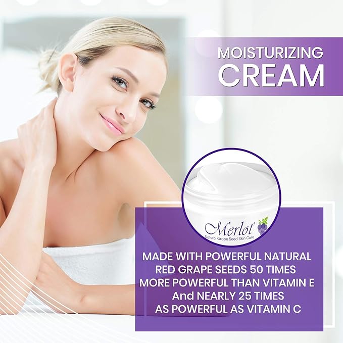 Merlot MOISTURIZING All BODY CREAM FOR ALL SKIN TYPES | 16 OZ