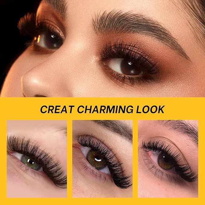 500 Premade Fans Lash Extension 12D 0.05 D Curl Promade Fans 13mm Premade Lash Fans for Eyelash Extension Middle Stem Handmade Loose Pre made Eyelash Fans Volume Soft Pointy Base (12D,0.05-D-13MM)