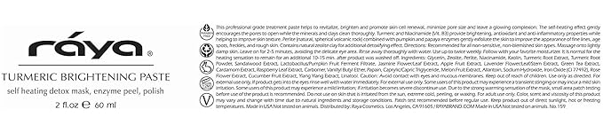 Turmeric Brightening Paste (159) | Professional-Grade Exfoliating Paste | Helps Diminish Lines and Wrinkles