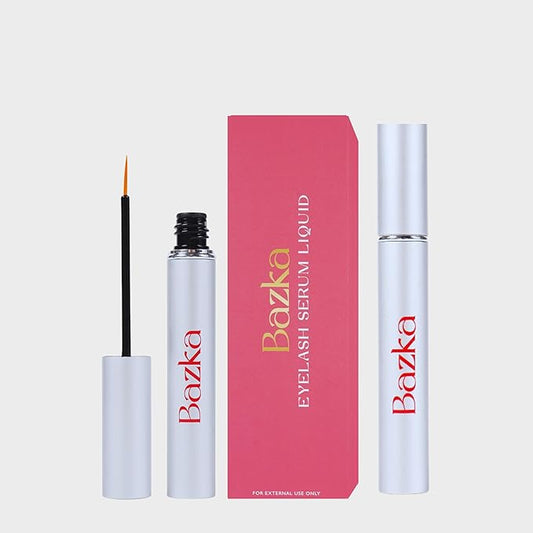 Bazka Eyelash Serum : Enhance Lash Growth & Thickness, Longer & Nourishing Formula for Prevent Moisture Loss, Twice per day (3.5mL)