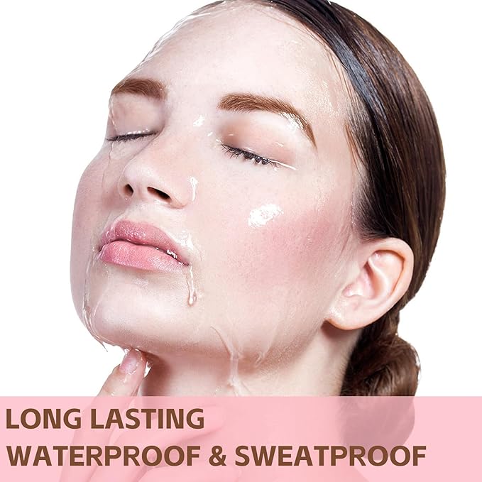 Boobeen Microblading Eyebrow Pen - Waterproof Brow Fection Pen with Angled Brush, Eyebrow Pencils for Women, Quick Drying & Long-Lasting Brow Pencil with Hair Like Strokes