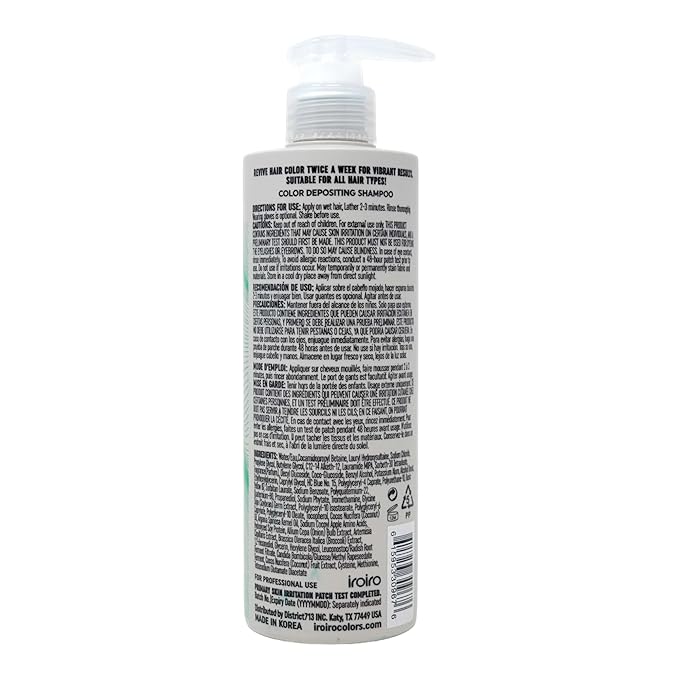 iroiro Color Depositing Shampoo (Green)