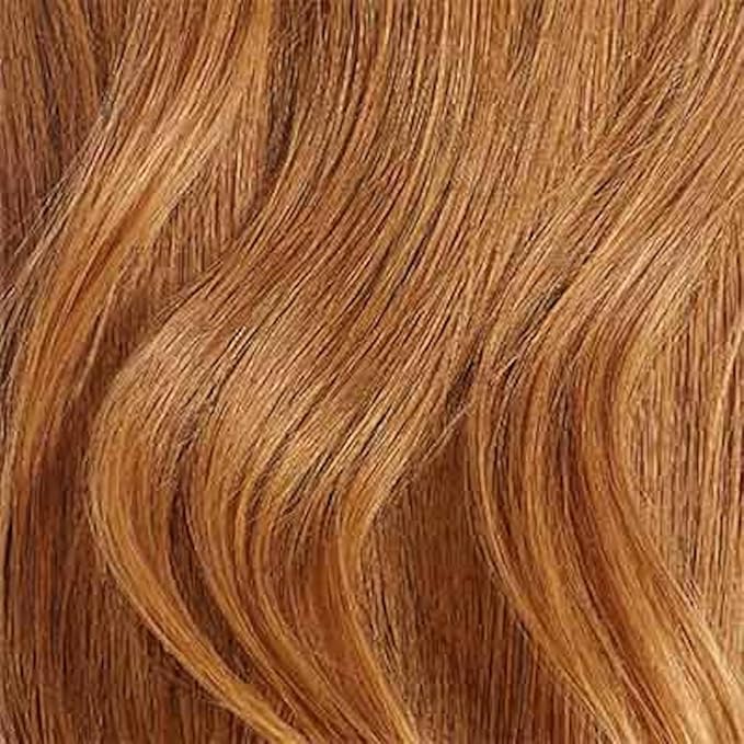 Luxy Hair 24" Natural Red Classic Clip-In Hair Extensions (240 grams) 100% Remy Human Hair, Natural,Volume, 10-Piece Set, Blends Easily