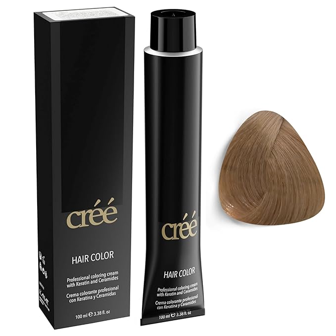 Cree Professional Intense Platinum Blond Permanent Hair Color - Long Lasting, Rich Vibrant - Gray Coverage 100ml - 3.4 fl.oz.