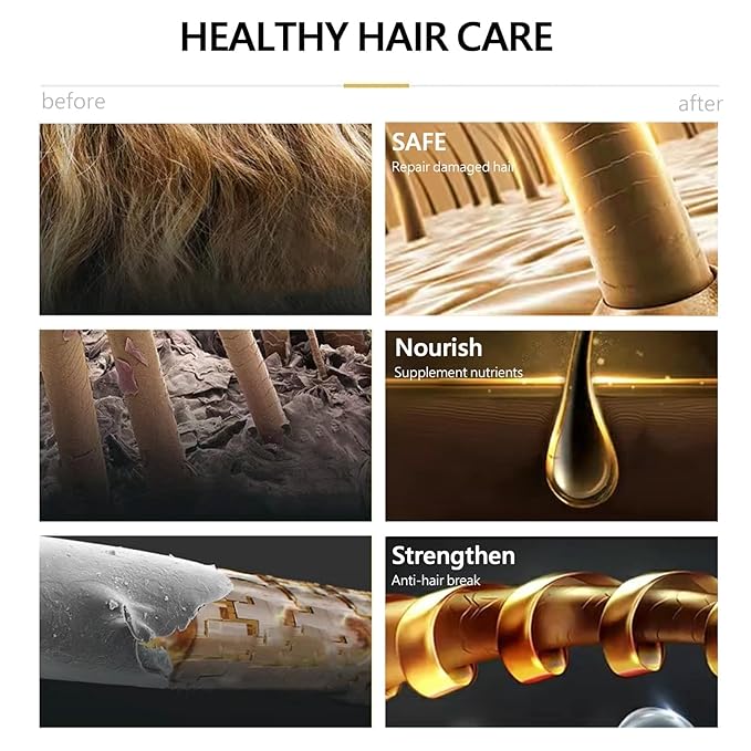 Instant 500ml Chestnut Brown Hair Color Shampoo for Men & Women | Plant Formula, 3 in 1 Natural Hair Coloring Shampoo, Permanent Hair Dye 17.6 Fl Oz
