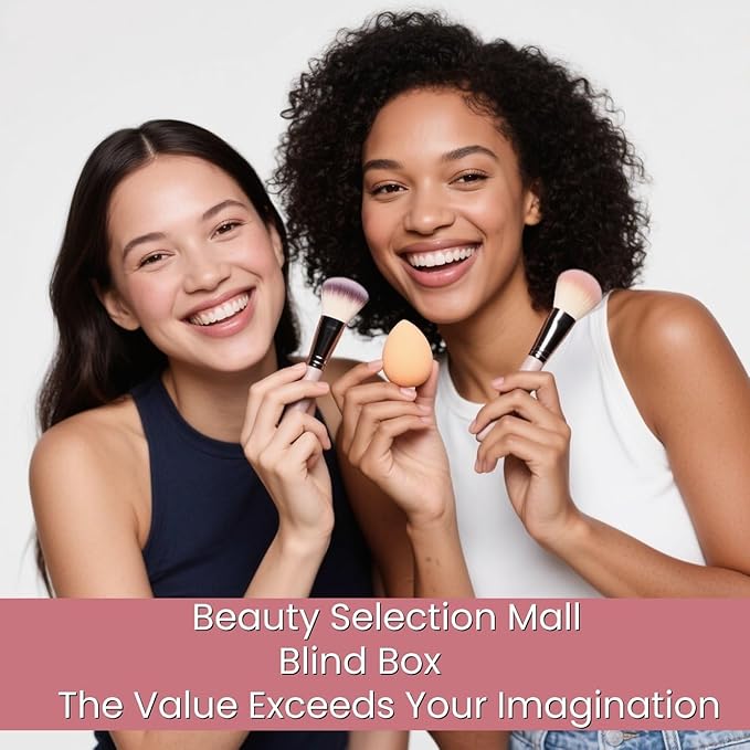 BS-MALL Makeup Brushes Makeup Tools Beauty Box Blind Box–Such as Makeup Brushes Bag Makeup Sponge Set Professional Brushes and Soon Discover Exciting Beauty Tools with Every Unboxing Experience (S)