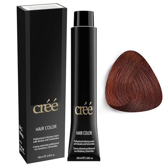 Cree Professional 6.66 - Intense Dark Red Blond Permanent Hair Color - Long Lasting, Rich Vibrant - Gray Coverage 100ml - 3.4 fl.oz.