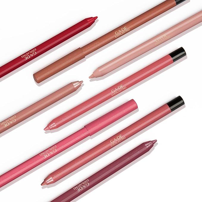 GA-DE Everlasting Lip Liner, 92 - Automatic Pencil with Retractable Tip - Smudge-Resistant - Enriched with Vitamin E and Antioxidants - 0.01 oz (Pack of 2)
