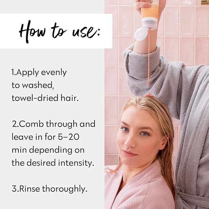 Four Reasons Color Mask - Caramel - (27 Colors) Toning Treatment, Color Depositing Conditioner, Tone & Enhance Color-Treated Hair - Semi Permanent Hair Dye, Vegan and Cruelty-Free, 6.76 fl oz