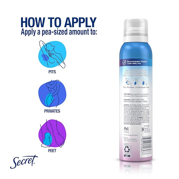 PENDING Sec Body Spray Peach&Vanilla 12/3.5oz