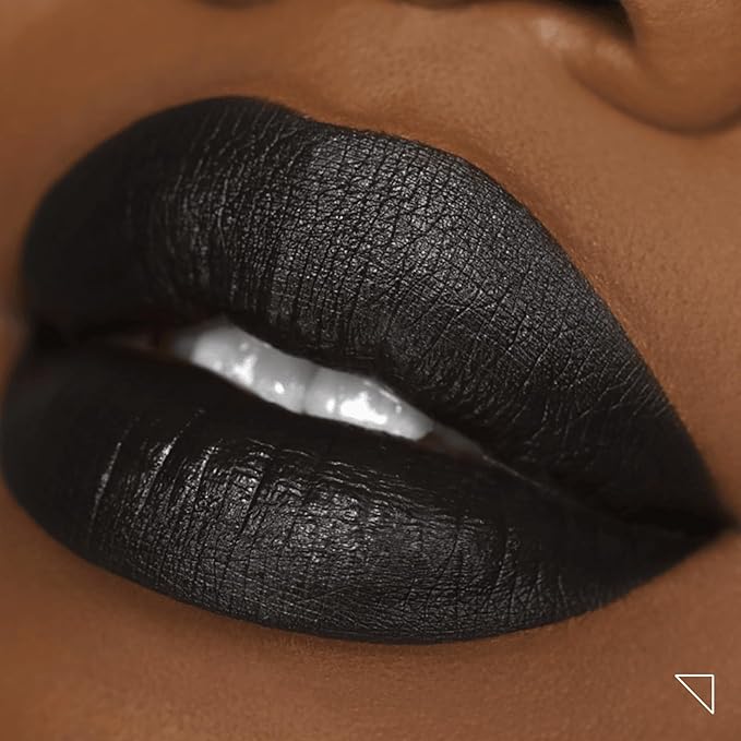 Ofra Long Lasting Liquid Lipstick - Bronx | Black Matte Lipstick for a True Black Color | 8g