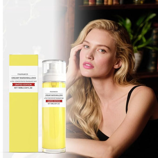Hair & Body Perfume Mist, Long Lasting Women's Fragrance - Warm Sugar Body Fragrance Mist, Freshen Hair, Vegan and Cruelty Free, 100mL