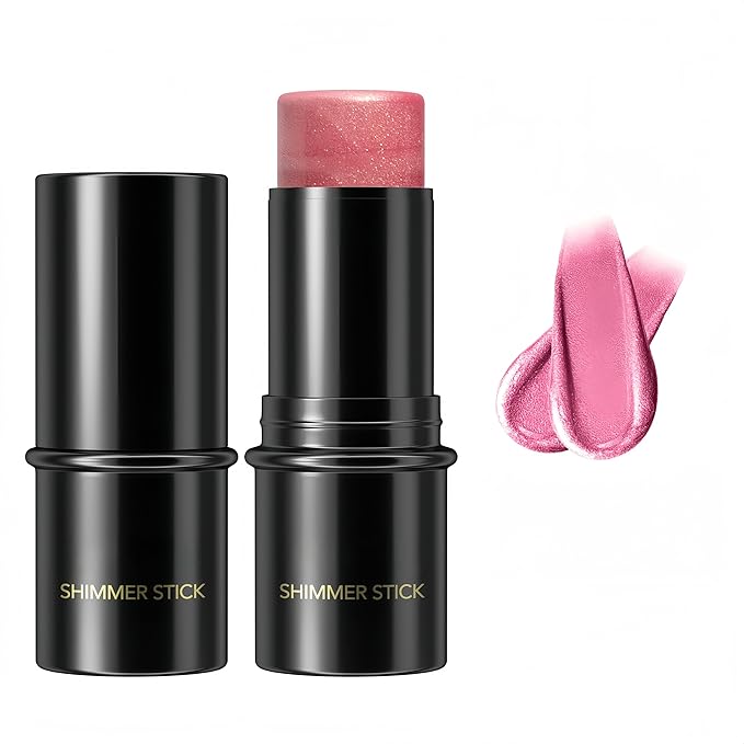 MAEPEOR Cream Blush Stick 15 Colors Lightweight Blendable Contour Highlighter Blush Stick Long Lasting Waterproof Blusher Pen (Blusher 11)
