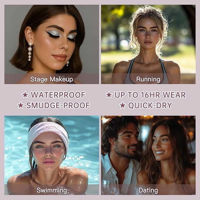 Liquid Microblading Eyebrow Pencils for Women–Waterproof, Quick-Drying, Eye Brow Pen with Angled Brush, Brow-Fection Natural Hair-Like Strokes, with Eyebrow Brush for Blending 05 Black