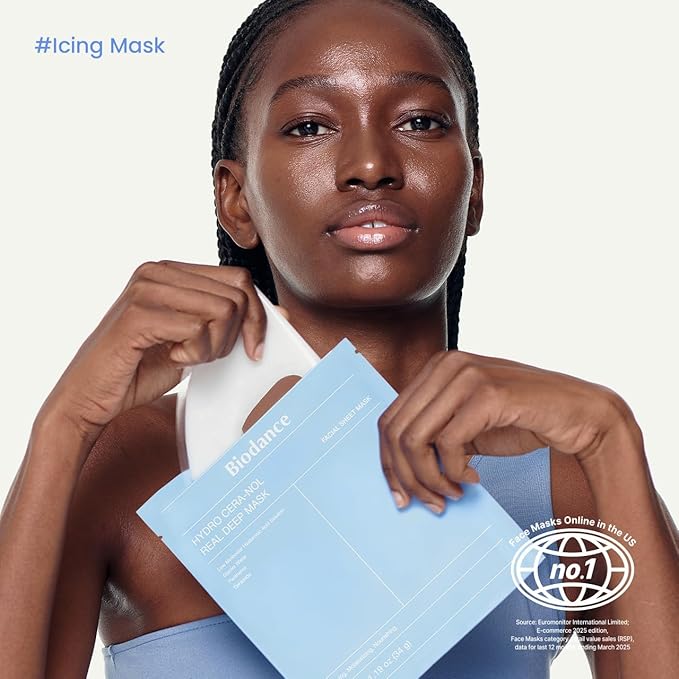 BIODANCE Best Mask Duo: Bio-Collagen & Ceramide Panthenol Real Deep Mask Set, Firming, Hydrating, Face Mask Bundle for Glass Skin, Korean Skincare Set, Christmas Gift Stocking Stuffers for teen girls