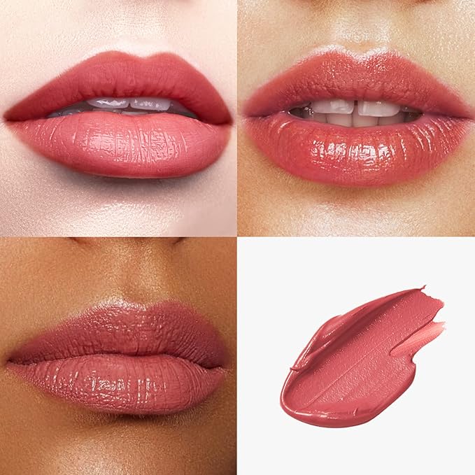 Catkin Moist Lipstick Hydrating High Impact Color Infused with Vitamin E and Avocado Oil Smooth Soft Texture Long Lasting Pink Glow Finish 127