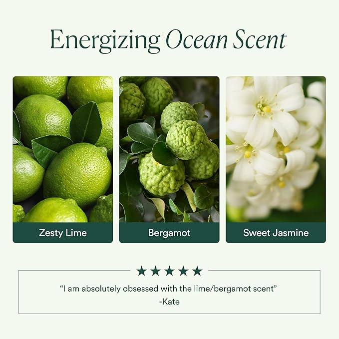 OSEA Ocean Cleanser 5 oz - Nourishing Facial Cleansing Gel - Mineral-Rich Face Wash - Gentle Face Cleanser - Clean Beauty Skincare - Vegan & Cruelty-Free Facial Wash