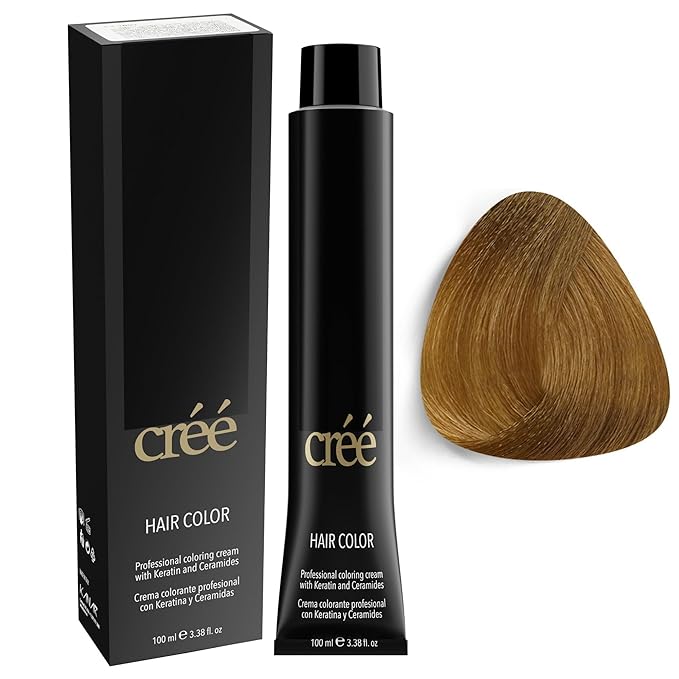 Cree Professional 9.3 - Very Light Golden Blond Permanent Hair Color - Long Lasting, Rich Vibrant - Gray Coverage 100ml - 3.4 fl.oz.