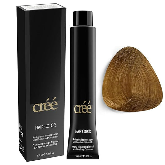 Cree Professional 9.3 - Very Light Golden Blond Permanent Hair Color - Long Lasting, Rich Vibrant - Gray Coverage 100ml - 3.4 fl.oz.