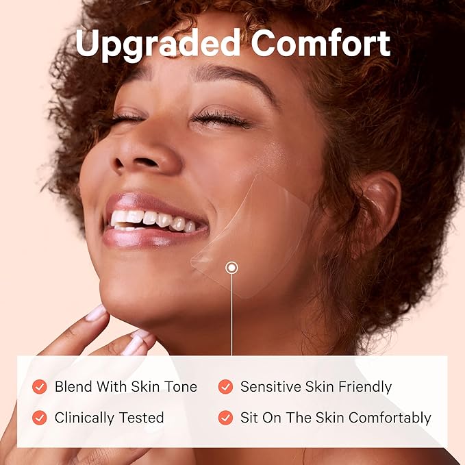 Sosky Large Pimple Patches XL Hydrocolloid Acne Patches for Face & Body Cystic Pimple & Zit Patch for Nose Chin Back, Bacne & Breakouts Vegan Cruelty-Free（12 Count）
