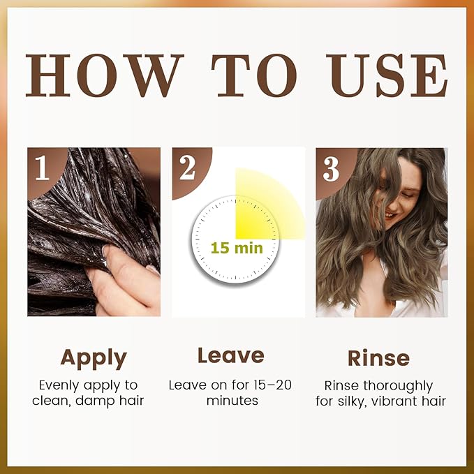SOVONCARE Hair Color Depositing Conditioner, Light Copper, Semi Permanent Hair Dye 5.28 OZ