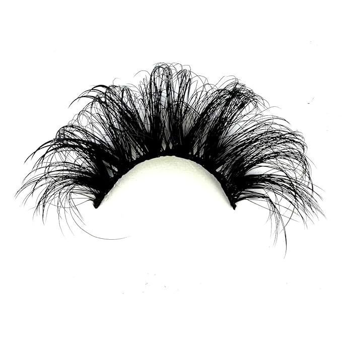 HBZGTLAD new 5 Pairs 25 mm 3d Mink Lashes Bulk Faux with Custom Natural Mink Lashes Pack Short Wholesales Natural False Eyelashes (XM555)