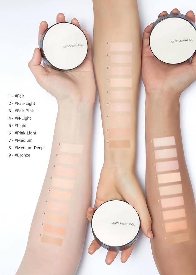 [JUNGSAEMMOOL OFFICIAL] Essential Skin Nuder Cushion Mini (02 Fair Light) | SPF50 Broad Spectrum