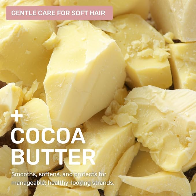 Ethique Gentle Unscented Conditioner Bar with Cocoa Butter - Plastic-Free, Cruelty-Free, Vegan, 2.12 oz - Formerly In the Buff