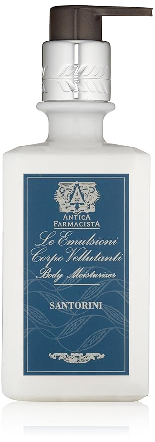 Antica Farmacista Body Moisturizer - Scented Moisturizing Lotion with Aloe Vera, Green Tea & Sweet Almond Oil - Luxury Gift for Any Occasion - Santorini, 10 fl oz