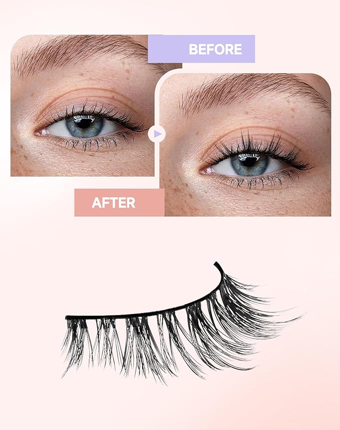 Eyelashes Natural Wispy Lashes Fake Eyelashes False Eyelashes Strip Lashes Light-04