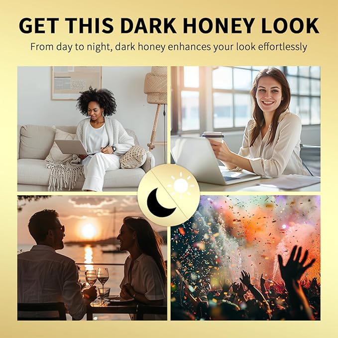 URQT 2Pcs Black Berry Tint Honey Lipstick Tinted Lip Balm – Moisturizing Sheer Lip with Natural Shine, Hydrating & Lightweight Lip Tint, Long-Lasting Dark Cherry Tinted Balm Lip Stain