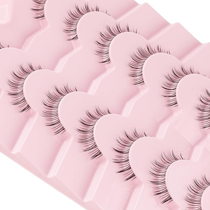 Fake Lashes Natural False Eyelashes Wispy Fake Eyelashes UT57