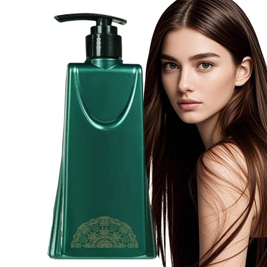 Mild Formula Long Lasting Hair Dye Set,Gentle Plant-Based Quick-Use Hair Dye,Shampoo Para Pintar El Cabello,Long-Lasting Single Step HairDye Kit For Gray Coverage (Chestnut Brown)