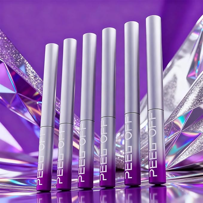 LANGMANNI 2Pcs Peel Off Lip Liner Set,Lip Stain Peel Off,Long-Lasting Waterproof & Smudge-Proof Matte Lip Liners With Ergonomic Handle & Precision Brush,Makeup Gift for Girls (#1+3)