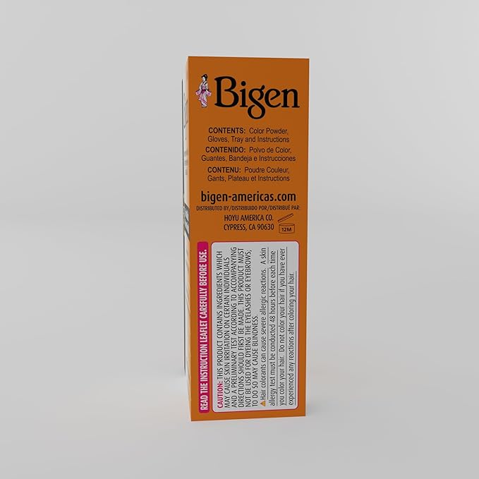 #59 Oriental Black Bigen Permanent Powder - 6 Pack