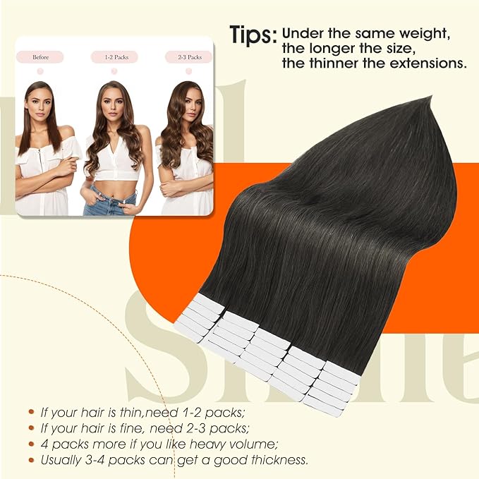 Full Shine Tape in Extensions Human Hair Color 1C Mocha Brown Remy Tape ins Human Hair Extensions 14Inch Double Sided Adhesive Extension Seamless Skin Weft 50G 20Pcs