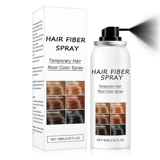 CAHIUYOA Root Cover Up Temporary Hair Color Spray,Instant Gray Root Cover Up,Professional Quick Cover Up Hair Products for Women and Men,Black Hair Color Spray 2.02 oz