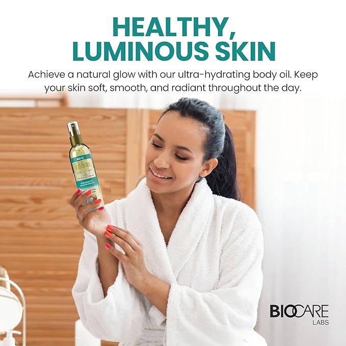 Biocare Extra-Soft Skin Body Oil with Coconut Oil - 6 oz