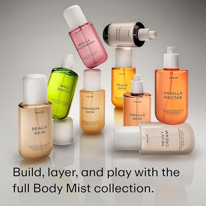 PHLUR Beach Skin Body Mist - Hair and Body Mist & Body Spray