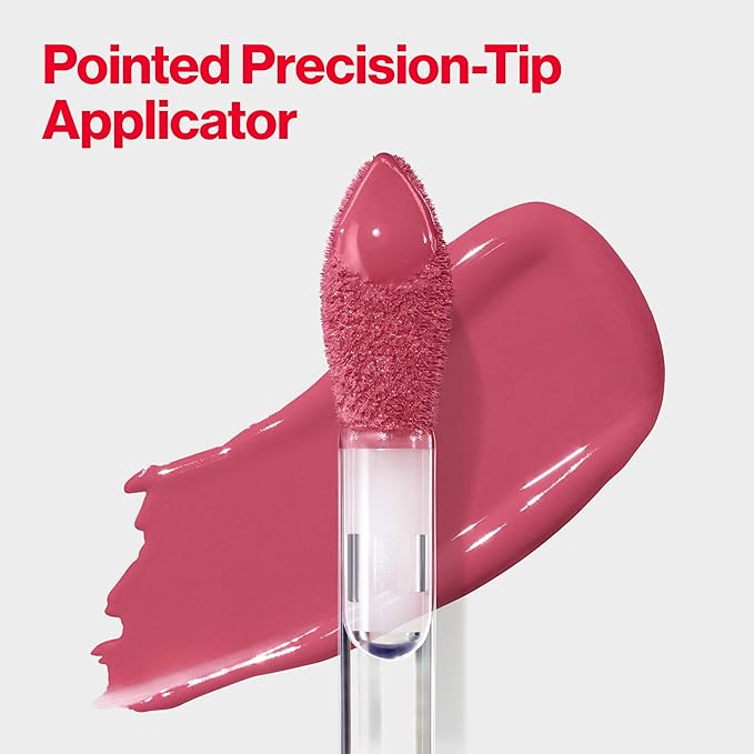 REVLON ColorStay Satin Ink Crown Jewels Liquid Lipstick, Longlasting & Waterproof Lipcolor, Moisturizing Creamy Formula Infused with Black Currant Seed Oil, 031 Pink Duchess, 0.17 fl oz.