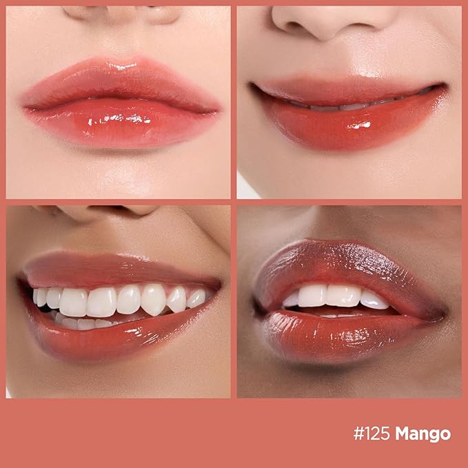 Laka Fruity Glam Lip Tint Mini Duo #125 Mango, #101 Joyful