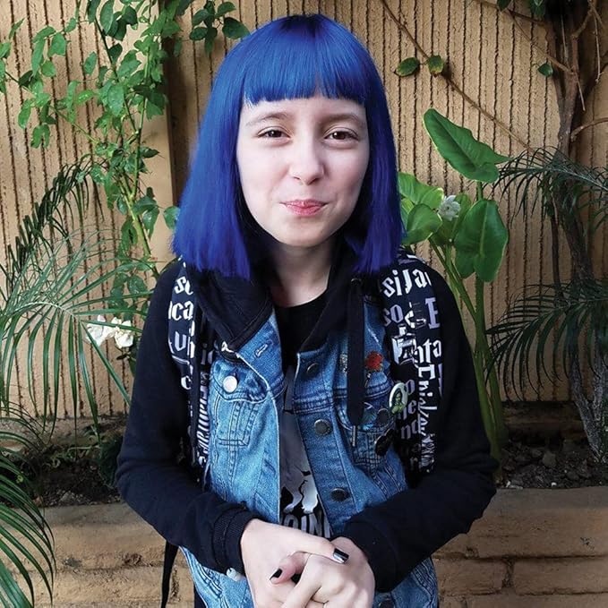 MANIC PANIC Classic Rockabilly Blue Semi Permanent Hair Color - True Neutral Blue Hair Dye for Women & Men That Lasts 4-6 Weeks - Vegan, Ammonia & Cruelty-Free - Create & Mix Custom Shades (4oz)