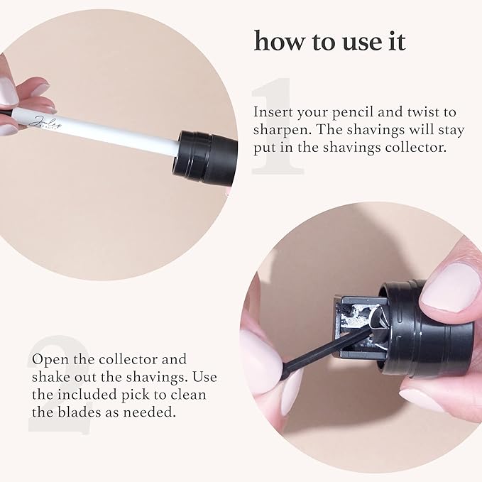 Julep When Pencil Met Gel Sharpenable Multi-Use Longwear Eyeliner Pencil - Amethyst Matte - Transfer-Proof - High Performance Liner