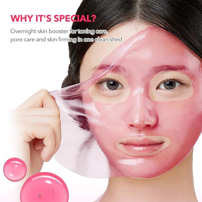 APRILSKIN TXA Wrapping Mask with Jelly Brush: TXA Niacinamide 99 Overnight Wrapping Mask and Jelly Brush