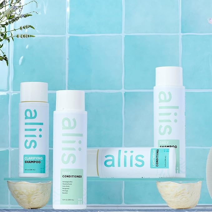 ALIIS Lightweight Conditioner – Moisture-Rich, pH-Balanced Daily Conditioner for All Hair Types | Detangles, Softens & Smooths Without Buildup | Color-Safe, Vegan, Sulfate-Free | 8 oz