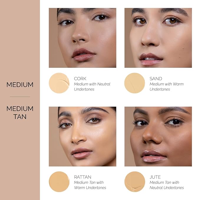 OFIR Perfected Weightless Concealer | Porous Coverage Blends for Smooth Finish | Covers Dark Circles Vegan Concealer | Botanical Formula Soothes Redness & Dullness |Jute - Medium Deep Neutral 0.27 OZ